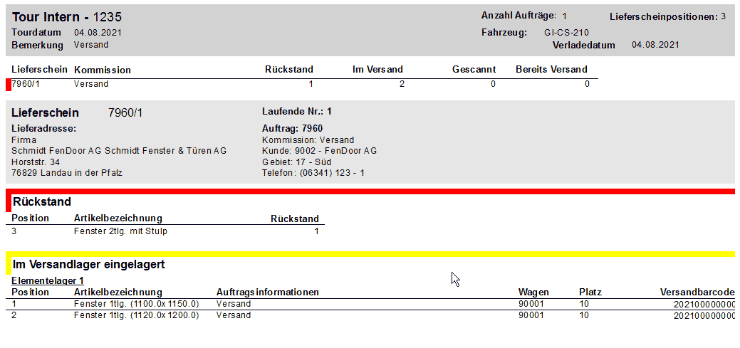 CIM PapierloseFertigung Versand Holeliste 5