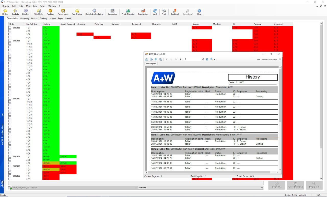 A+W Production - Everything perfectly planned and optimized